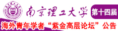 日美女嫩逼南京理工大学第十四届海外青年学者紫金论坛诚邀海内外英才！